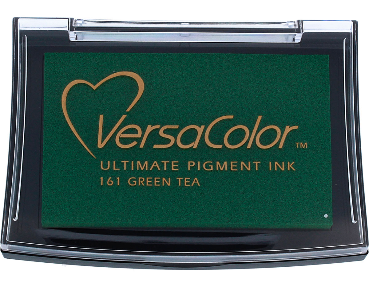 TVC1-161 Tinta VERSACOLOR color te verde opaca Tsukineko