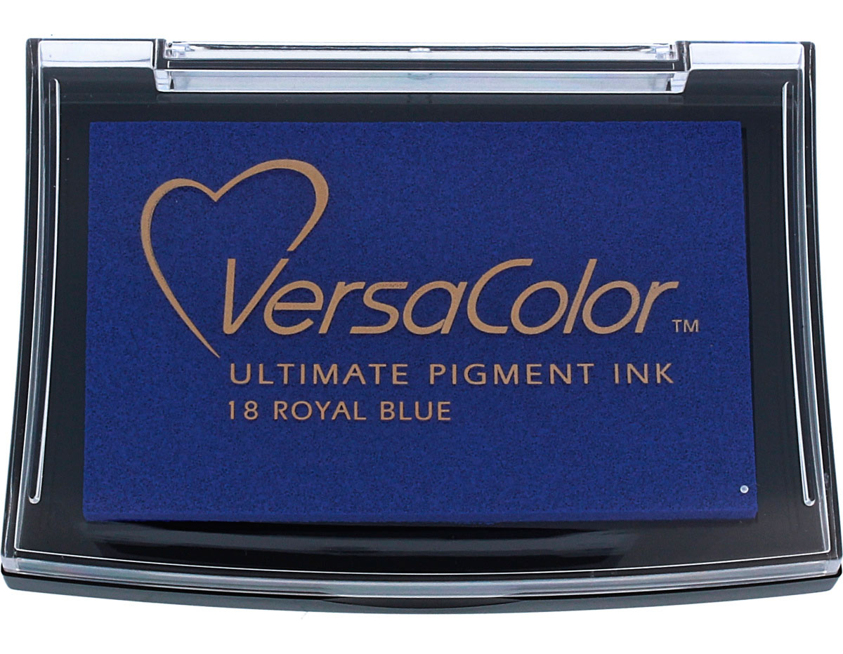 TVC1-18 Tinta VERSACOLOR color azul real opaca Tsukineko