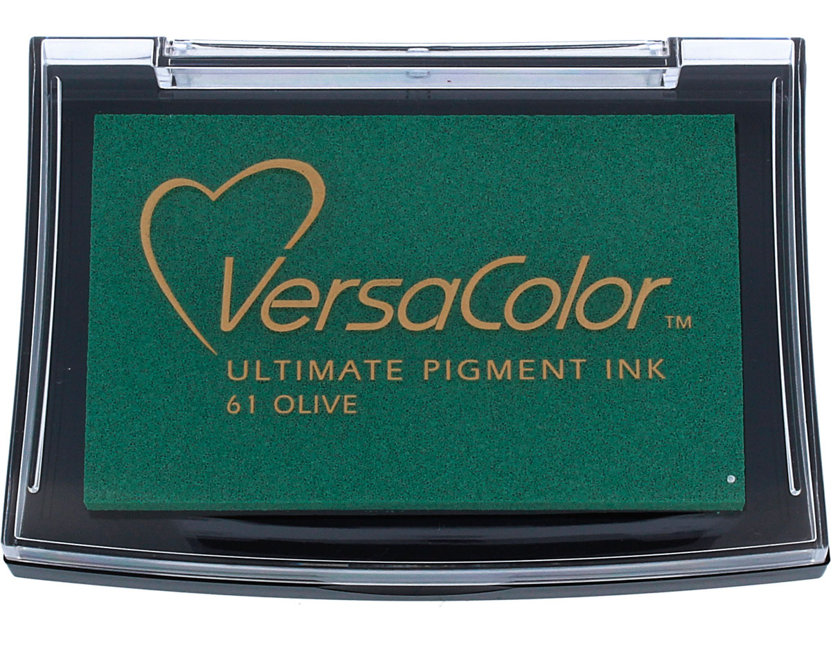 TVC1-61 Tinta VERSACOLOR color oliva opaca Tsukineko