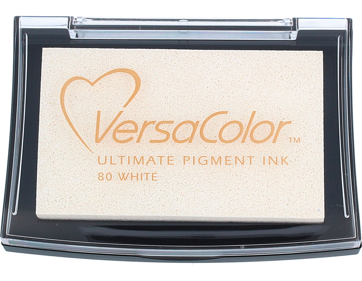 TVC1-80 Tinta VERSACOLOR color blanco opaca Tsukineko
