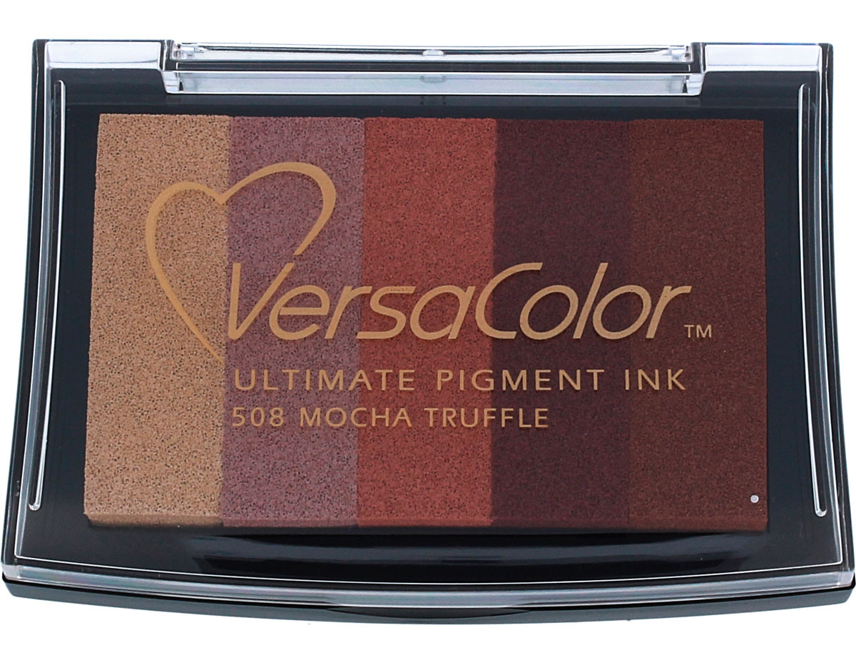 TVC5-508 Tinta VERSACOLOR 5 colores mocha trufado opaca Tsukineko