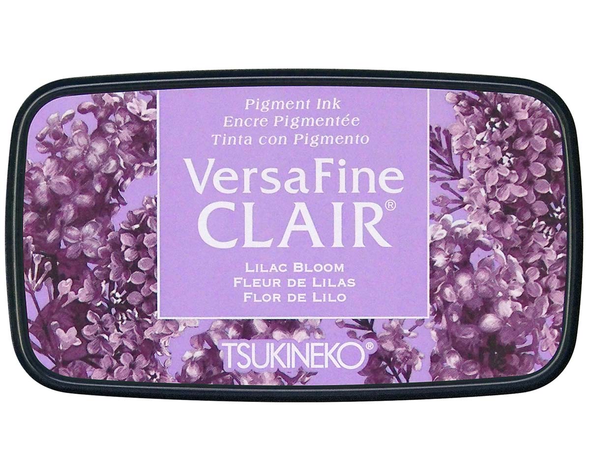 TVF-CLA-103 Tinta VERSAFINE CLAIR Color Lila Floracion 76x35mm Almohadilla Tsukineko