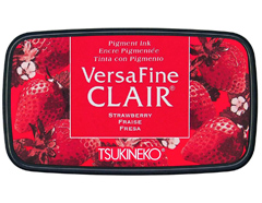 TVF-CLA-202 Encre VERSAFINE CLAIR couleur Strawberry 76x35mm Coussin Tsukineko - Article