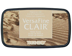 TVF-CLA-455 Tinta VERSAFINE CLAIR Color Marron Duna de arena 76x35mm Almohadilla Tsukineko - Ítem