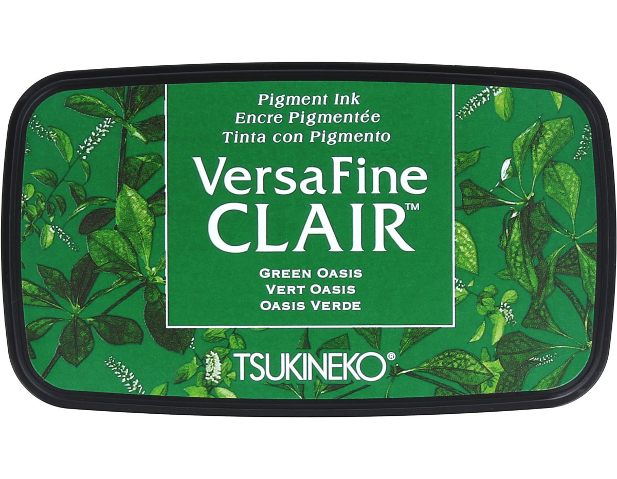 TVF-CLA-501 Encre VERSAFINE CLAIR couleur oasis vert Tsukineko