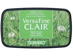 TVF-CLA-503 Encre VERSAFINE CLAIR couleur Grass Green 76x35mm Coussin Tsukineko - Article