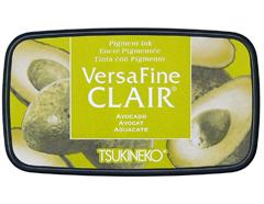 TVF-CLA-554 Tinta VERSAFINE CLAIR Color Verde Aguacate 76x35mm Almohadilla Tsukineko - Ítem