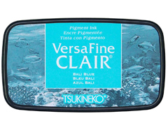 TVF-CLA-605 Tinta VERSAFINE CLAIR Color Azul Bali 76x35mm Almohadilla Tsukineko - Ítem