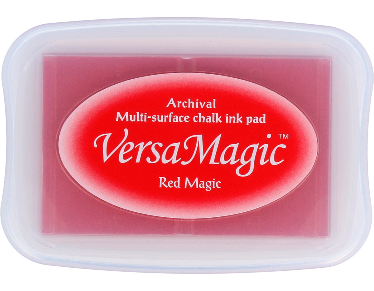 TVG-12 Tinta VERSAMAGIC color magia roja efecto tiza Tsukineko
