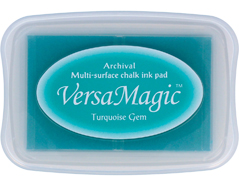 TVG-15 Encre couleur gemme turquoise effet craie Tsukineko - Article