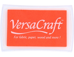 TVK-112 Tinta VERSACRAFT para textil color tangerina Tsukineko - Ítem