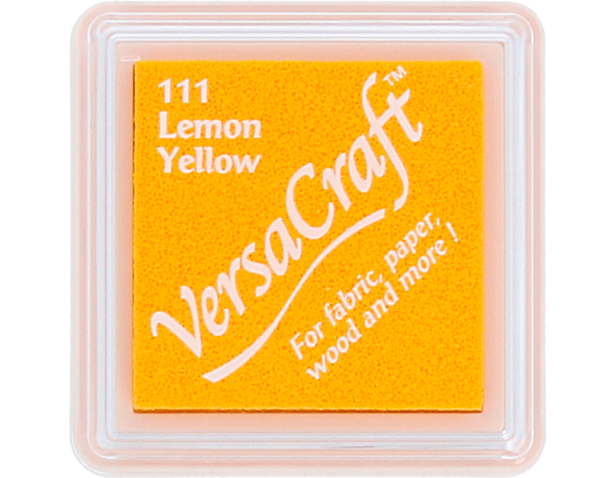 TVKS-111 Tinta VERSACRAFT para textil color amarillo limon Tsukineko