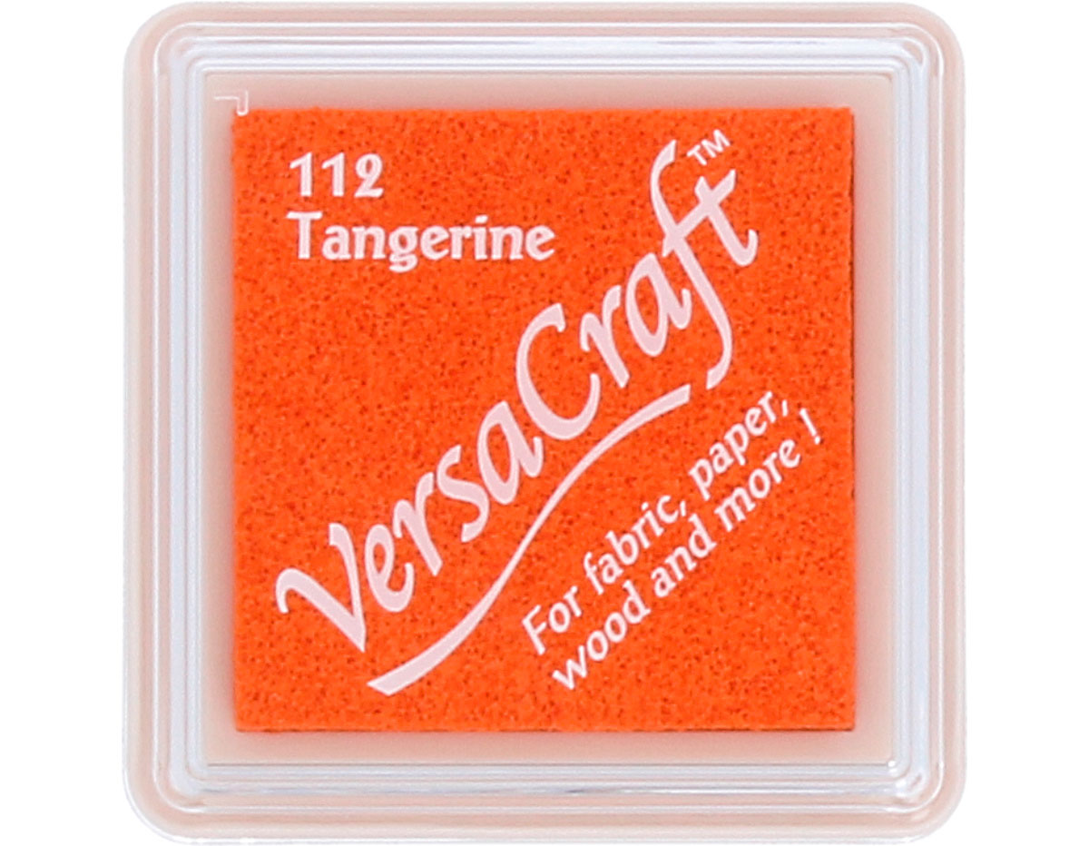 TVKS-112 Tinta VERSACRAFT para textil color tangerina Tsukineko