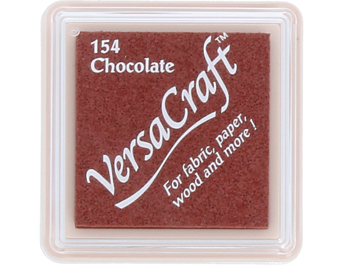 TVKS-154 Tinta VERSACRAFT para textil color chocolate Tsukineko