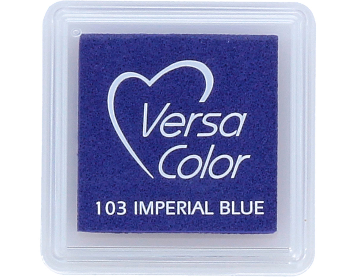 TVS-103 Tinta VERSACOLOR color imperial blue opaca Tsukineko