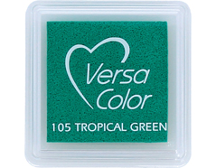 TVS-105 Tinta VERSACOLOR color verde tropical opaca Tsukineko - Ítem