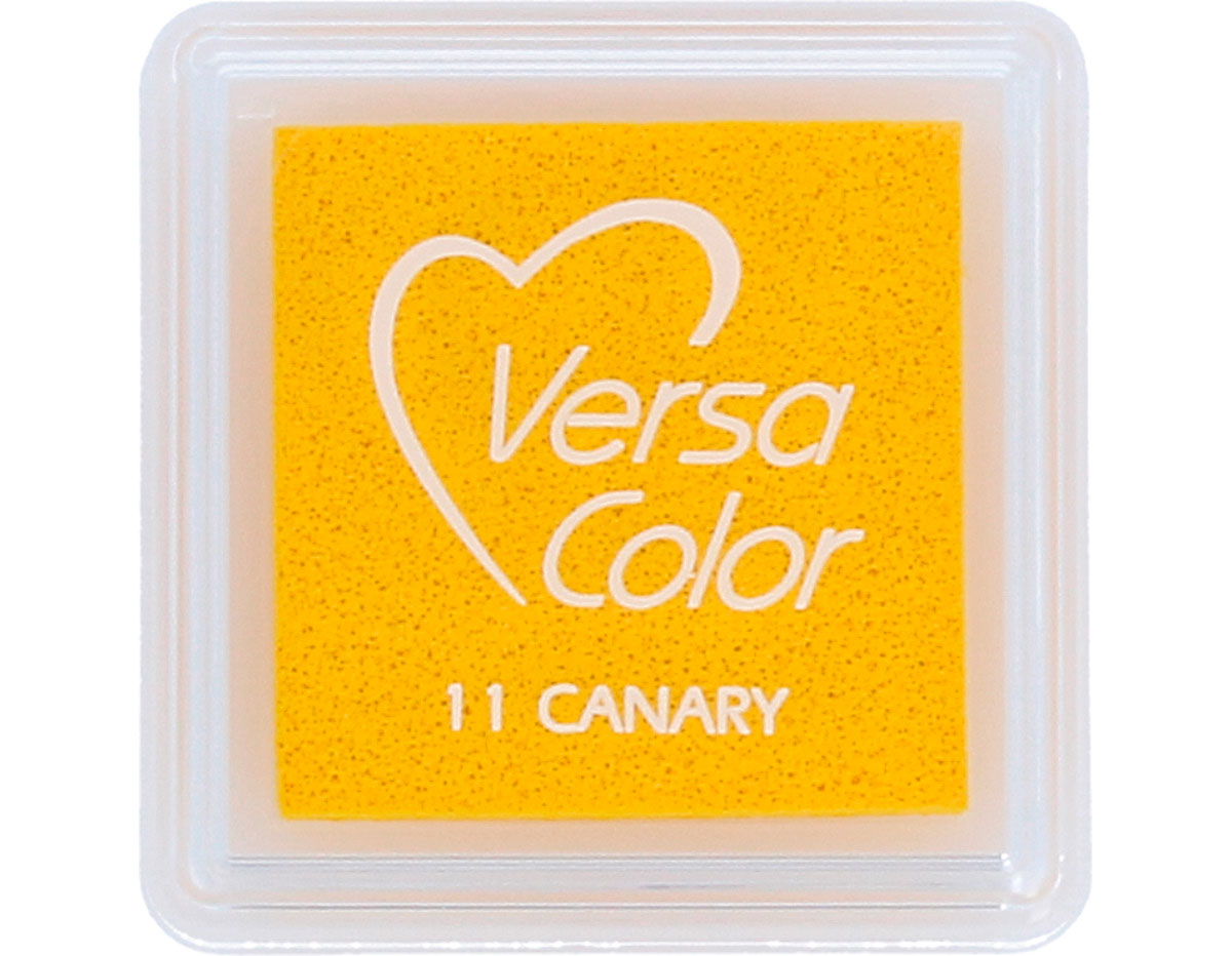 TVS-11 Tinta VERSACOLOR color canario opaca Tsukineko