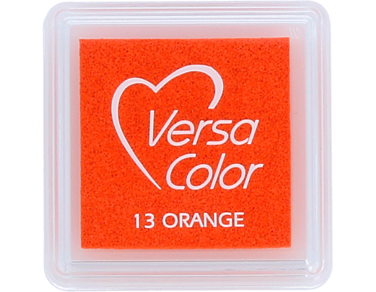 TVS-13 Tinta VERSACOLOR color naranja opaca Tsukineko