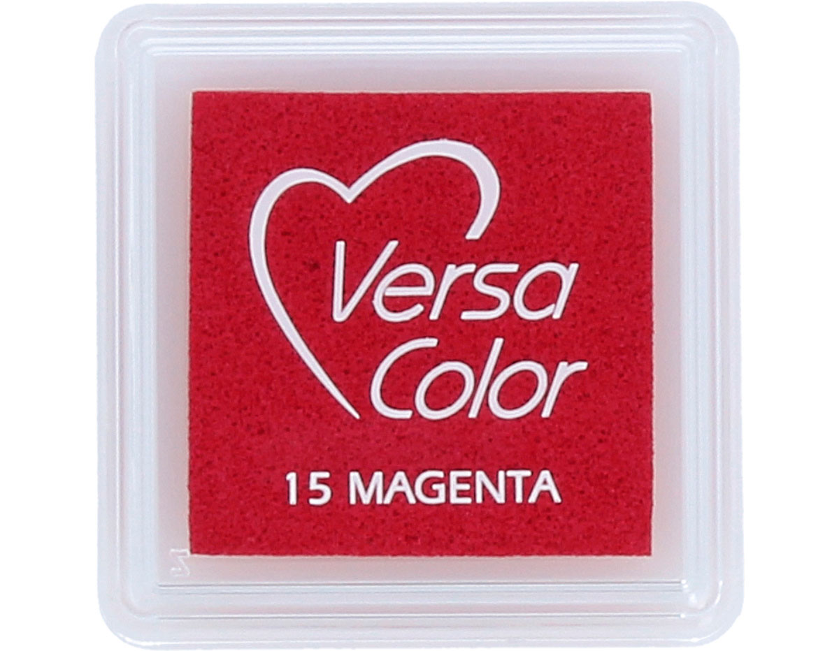 TVS-15 Tinta VERSACOLOR color magenta opaca Tsukineko