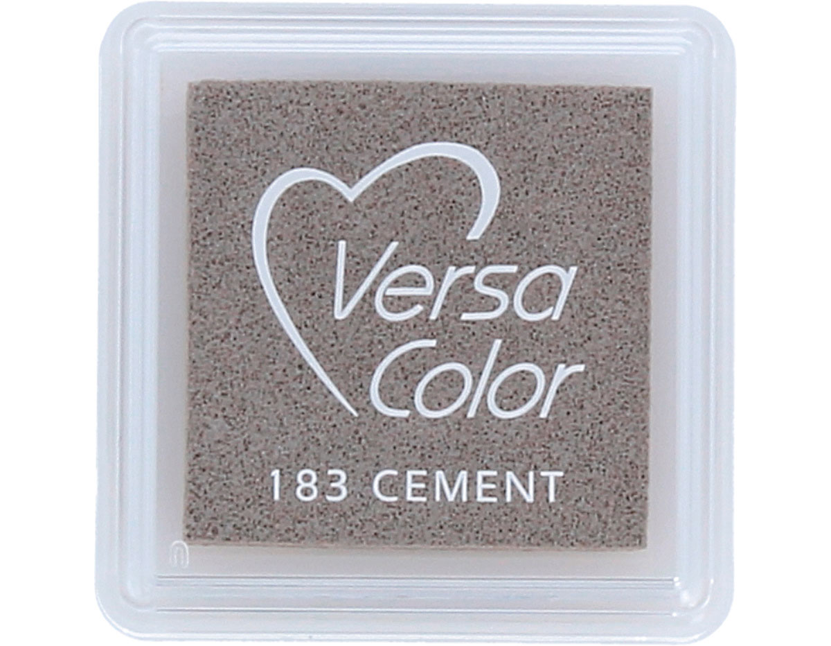 TVS-183 Tinta VERSACOLOR color gris cemento opaca Tsukineko