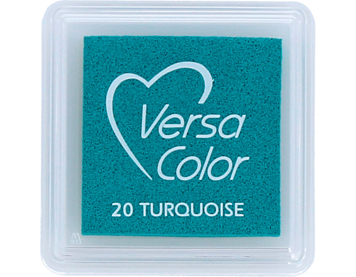 TVS-20 Tinta VERSACOLOR color turquesa opaca Tsukineko