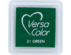 TVS-21 Tinta VERSACOLOR color verde opaca Tsukineko - Ítem