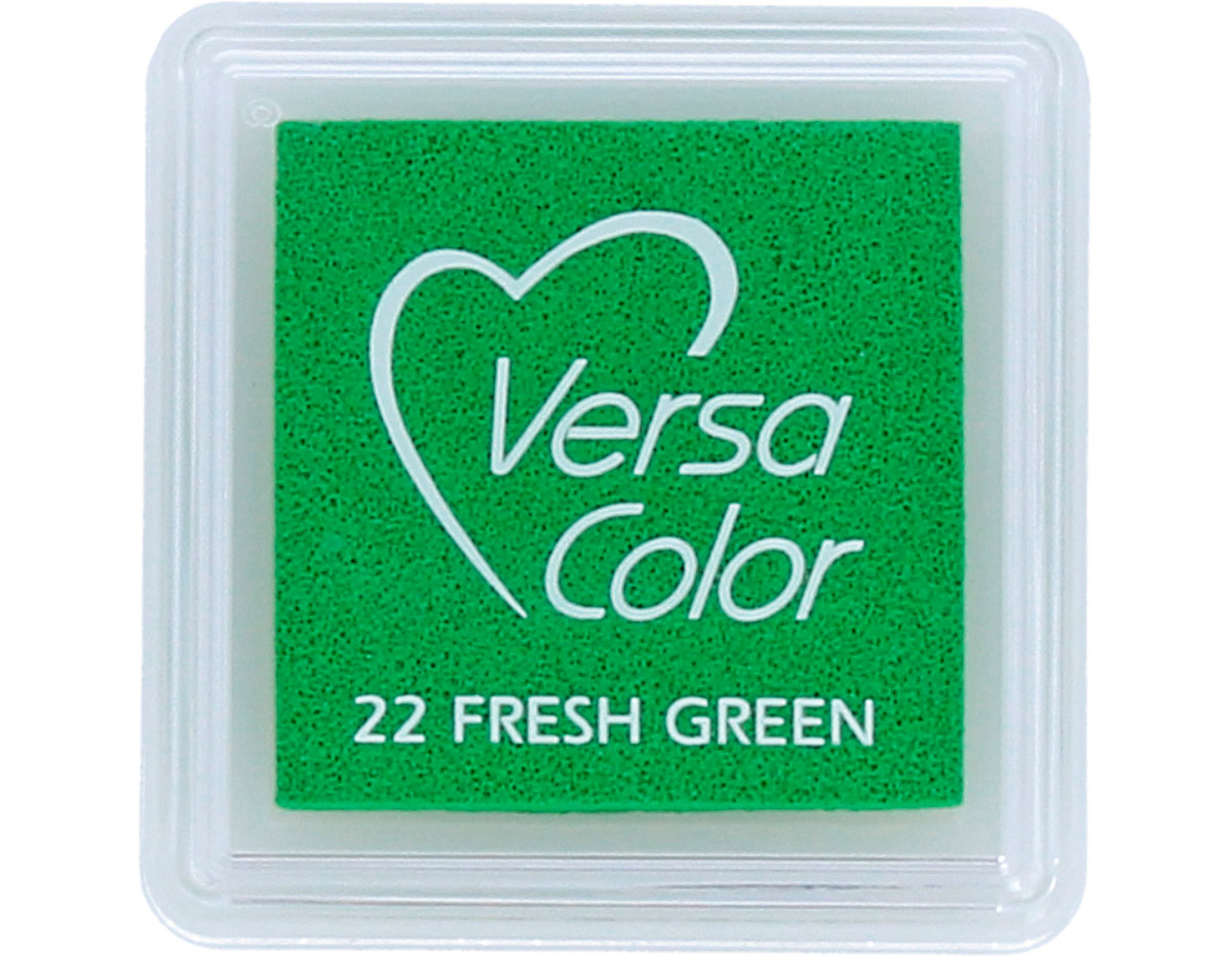 TVS-22 Tinta VERSACOLOR color verde claro opaca Tsukineko