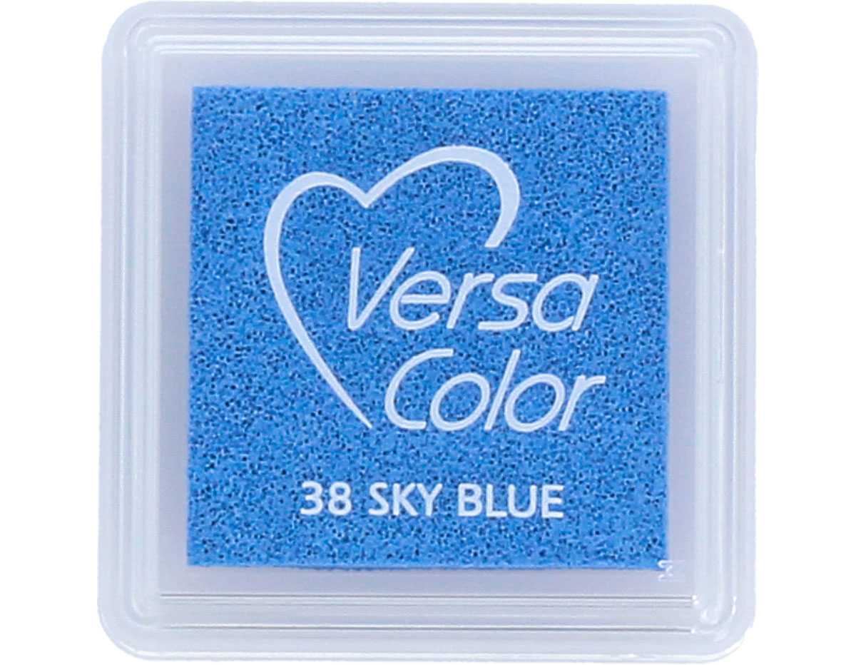 TVS-38 Tinta VERSACOLOR color azul cielo opaca Tsukineko