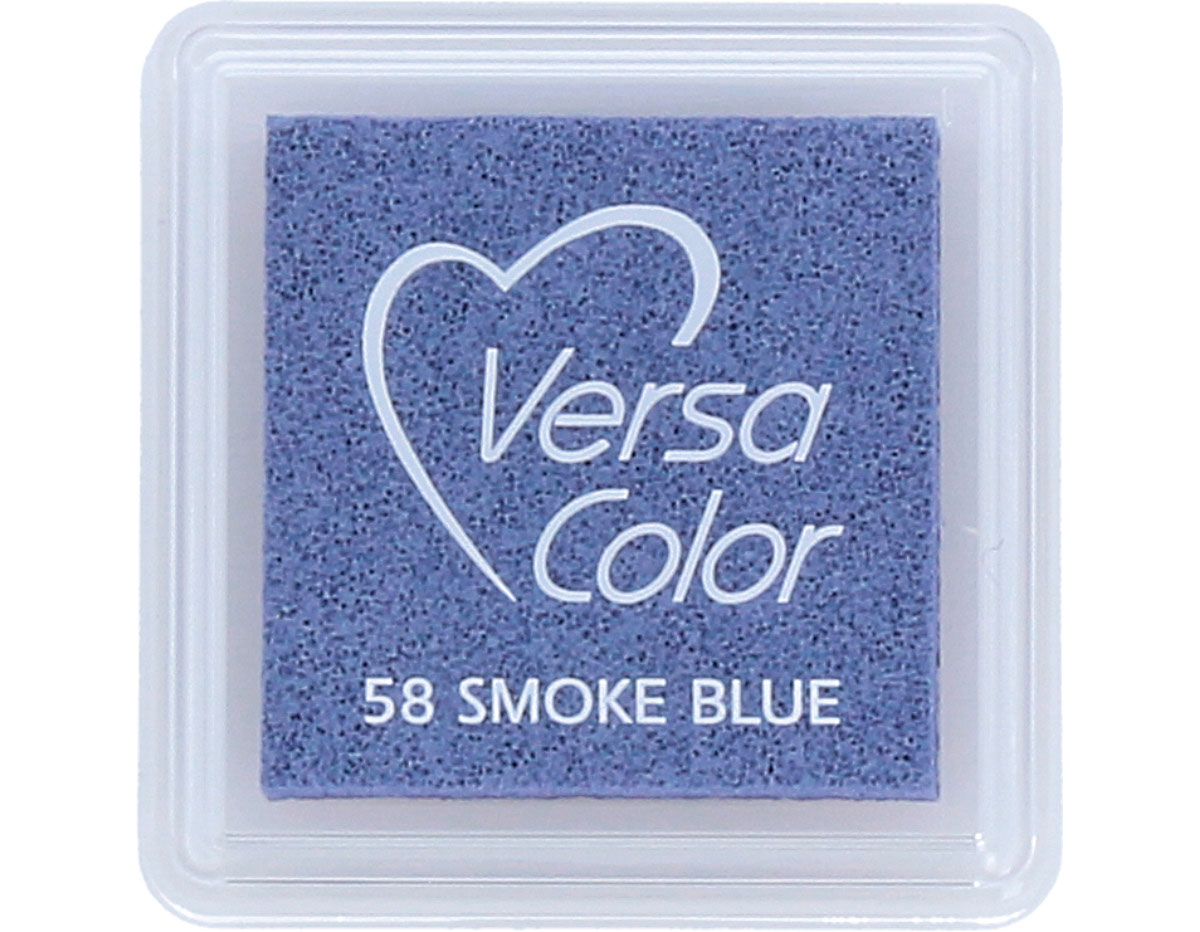 TVS-58 Tinta VERSACOLOR color azul humo opaca Tsukineko