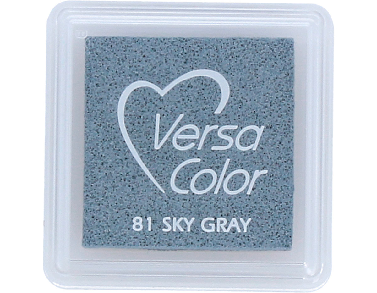 TVS-81 Tinta VERSACOLOR color gris cielo opaca Tsukineko