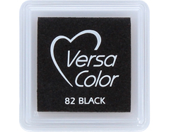 TVS-82 Tinta VERSACOLOR color negro opaca Tsukineko - Ítem