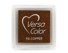 TVS-93 Tinta VERSACOLOR OPACA Cobre 33x33mm Almohadilla pequena *Base de aceite Tsukineko - Ítem