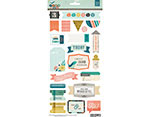 TYP-5006 Pegatinas titulos TYPE SET Basic Grey - Ítem1