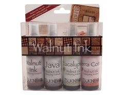 WI-100-004 Set 4 sprays de tinta efecto envejecido sampler I Walnut Ink - Ítem