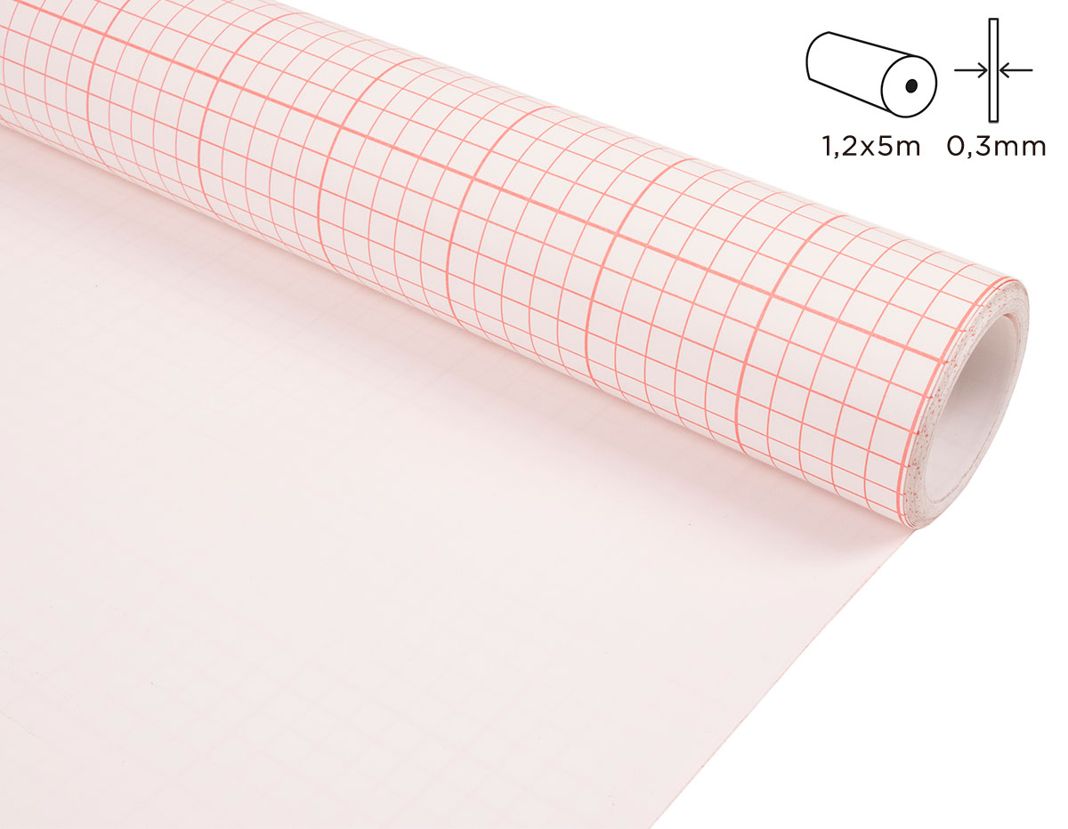 Z1770 Rollo PVC para arena de colores adhesivo 1 cara 1 2x5m 0 3mm grosor Sarena