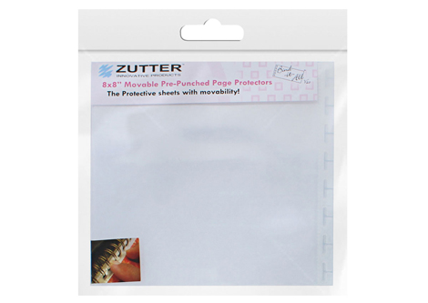 ZT7603 Pochettes plastique trous ouverts Zutter