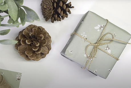 Libro de papel de regalo