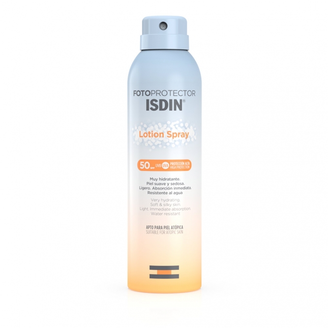 PHOTOPROTECTOR ISDIN LOTION CONTINUOUS SPRAY SPF-50 + 200 ML