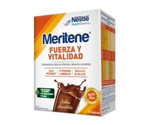 Meritene Strength and vitality Chocolate 15 x 30 g.