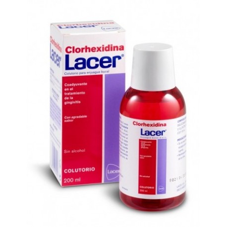 Clorhexidina Lacer mouthwash 200 ml.