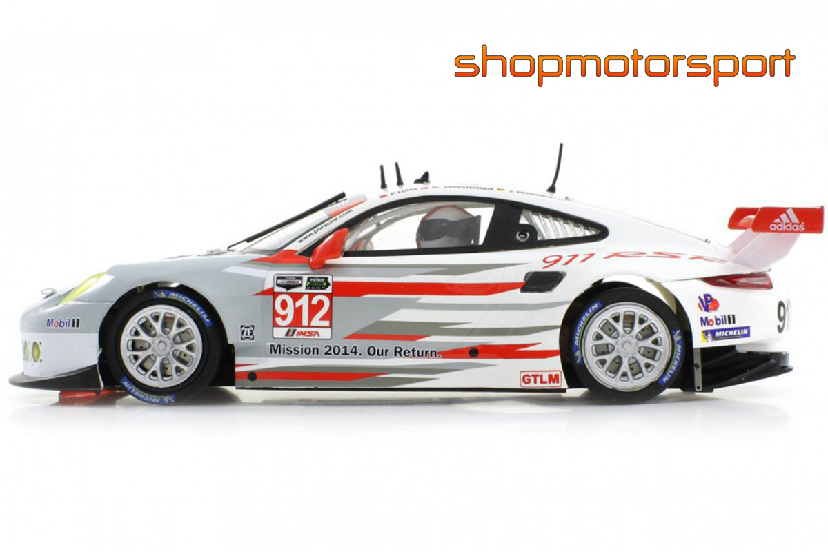 PORSCHE 991 RSR / SCALEAUTO 6140 / PATRICK LONG-MICHAEL CHRISTENSEN ...