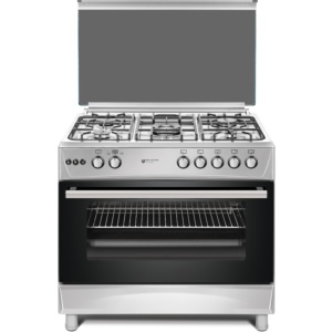 INOX SVAN Cocina 5 fuegos SVK9561FX PRO 90x60 cm