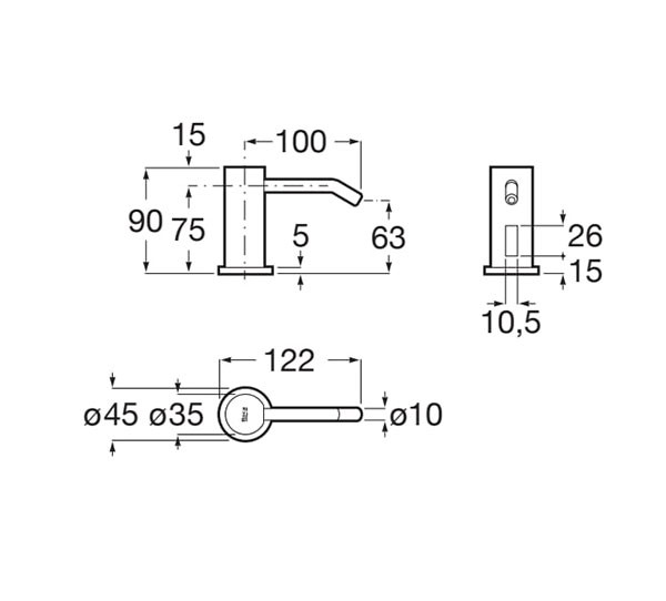 Dosificador electrónico Ona Roca - Ítem1