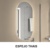 Mueble de baño Biba 1 cajón lavabo de posar Salgar - Ítem11