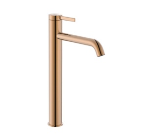 Grifo lavabo caño alto (cuerpo liso) Ona Roca