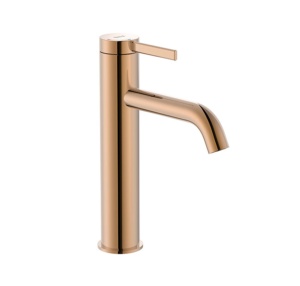 Grifo lavabo caño Mezzo (cuerpo liso) Ona Roca
