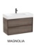 Mueble de baño 2 cajones Unik Inspira Roca - Ítem6