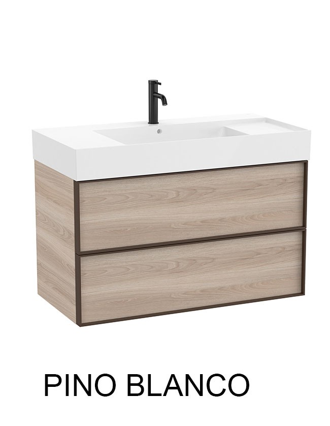 Mueble de baño 2 cajones Unik Inspira Roca - Ítem2
