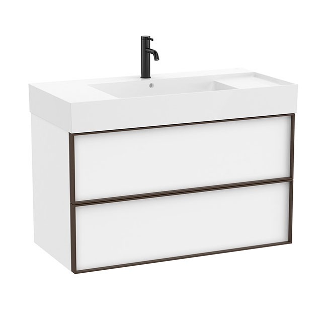 Mueble de baño 2 cajones Unik Inspira Roca