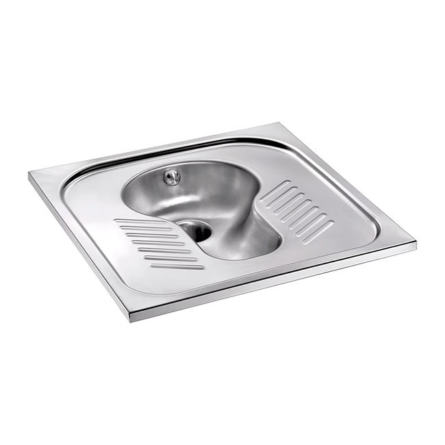 Placa turca acero inox. Mediclinics